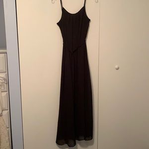Black Forever21 maxi dress.  Size medium